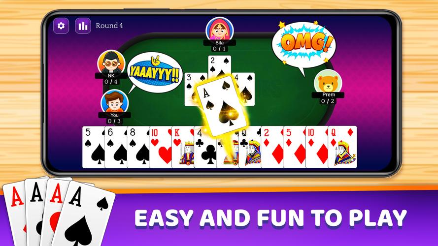 Callbreak Multiplayer экрана 1