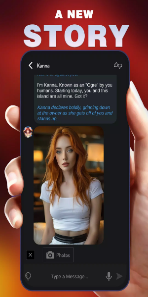RoleChat: Romance Story captura de pantalla 