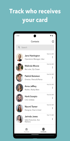 Screenshot Blinq - Digital Business Card 1