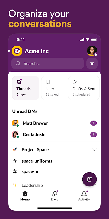 Slack ekran görüntüsü 2