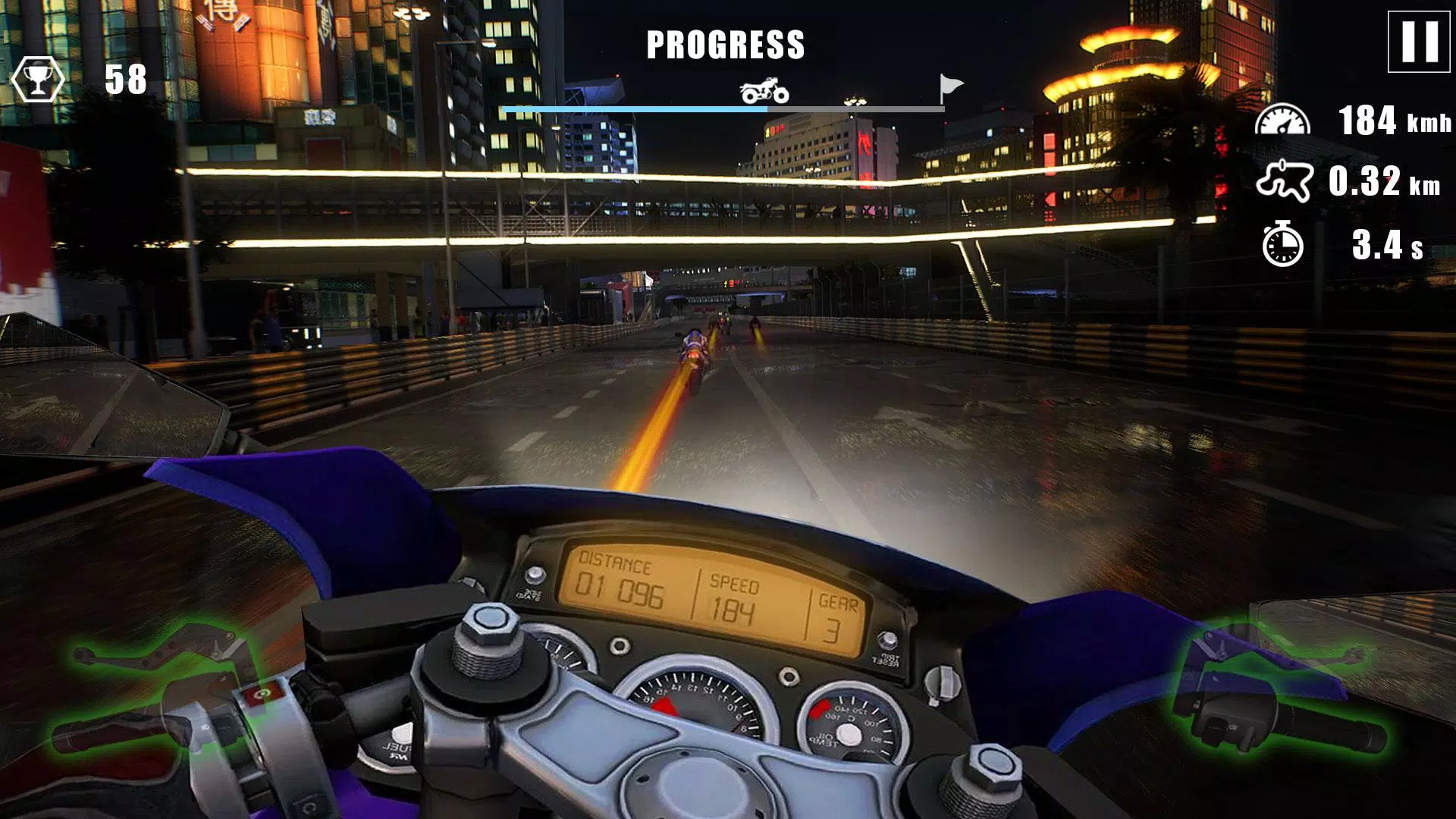 Moto Bike Race : Driving Car应用截图第2张