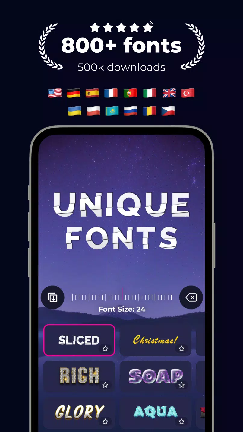 Fonts & Stickers. Add text應用截圖第4張