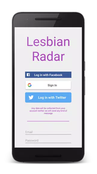 Lesbian Radar - Free dating for girls and women screenshot 1