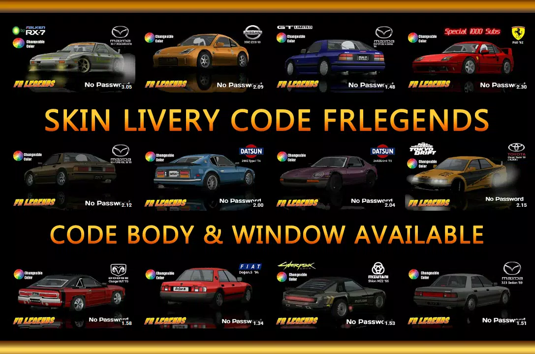 Livery FRLegends V2应用截图第4张