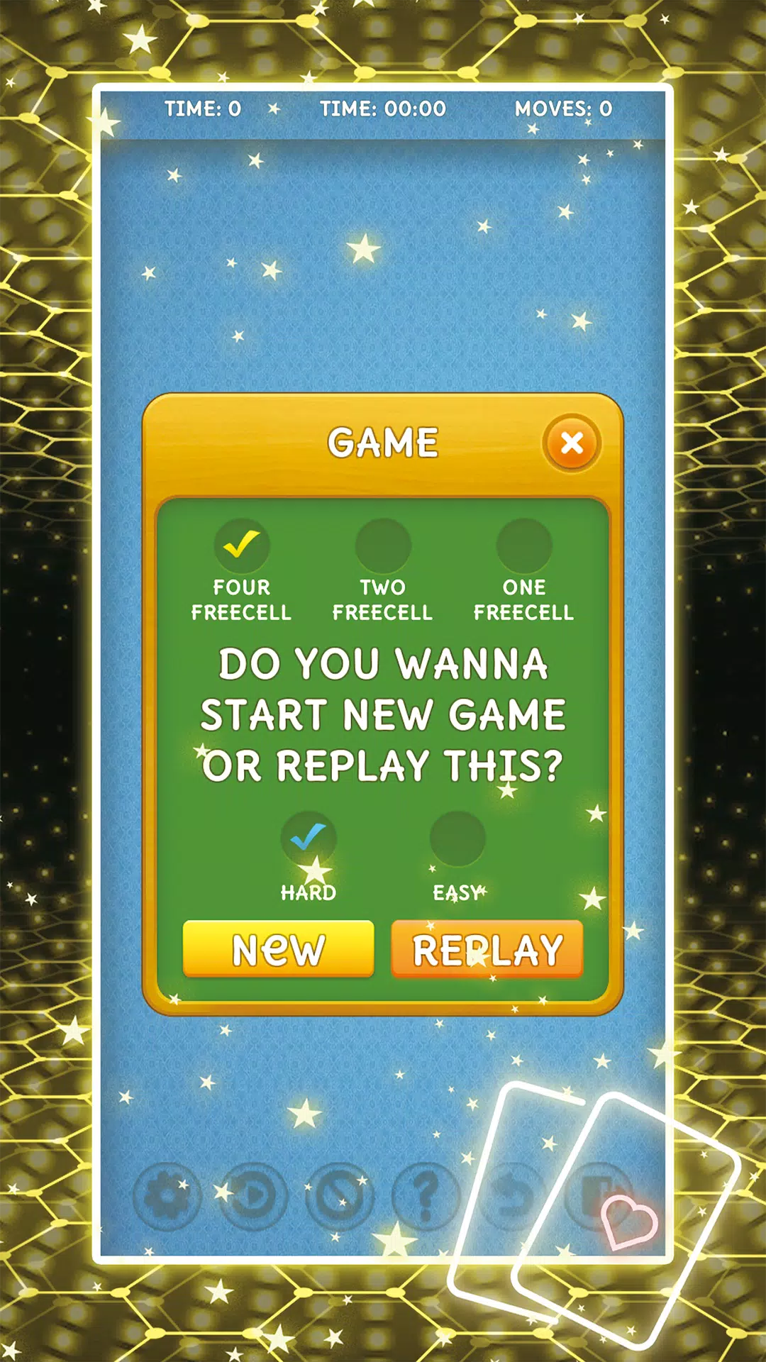 EasyCell Solitaire Game Screenshot 4