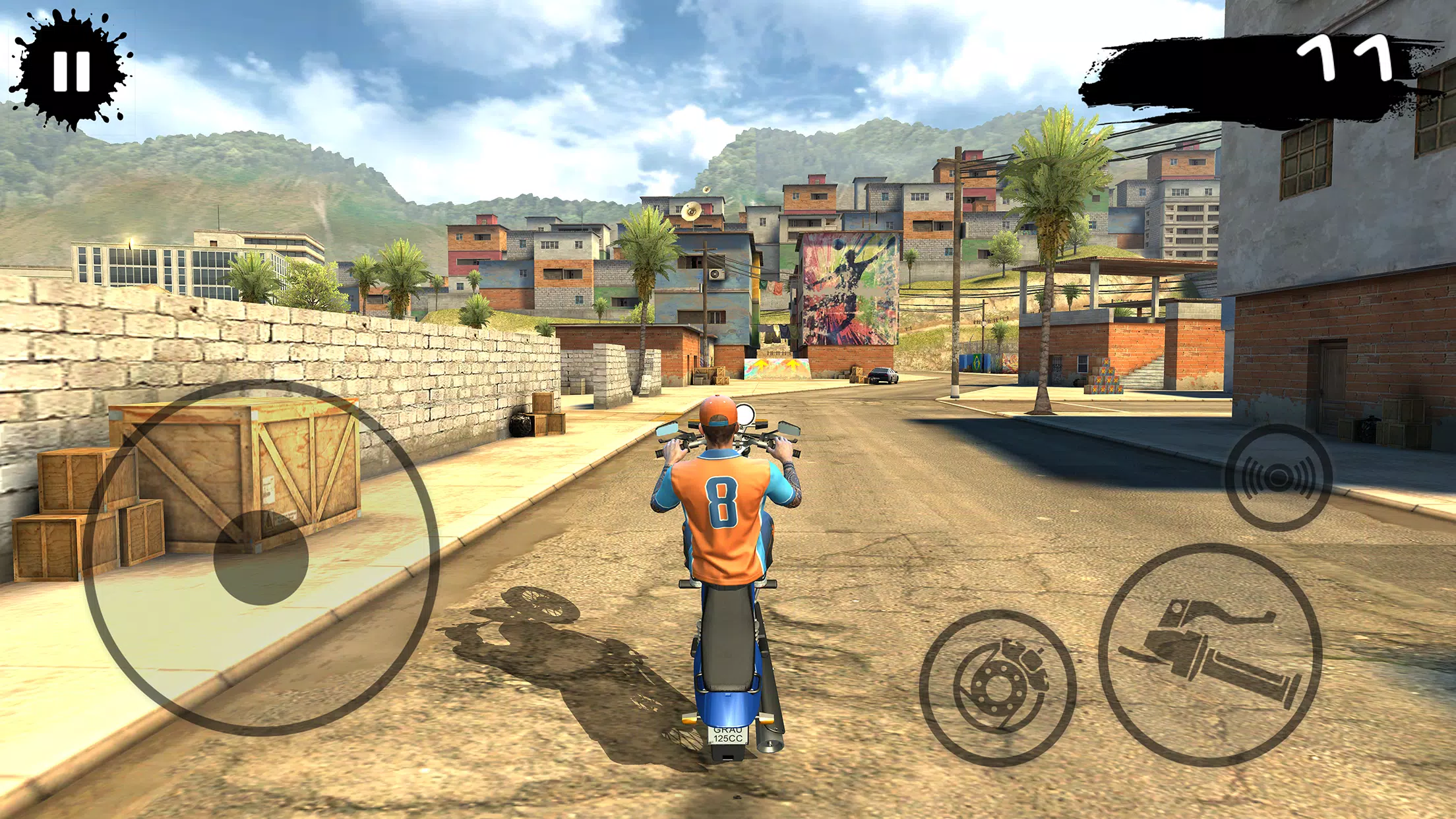 Bike games - Racing games ဖန်သားပြင်ဓာတ်ပုံ 1