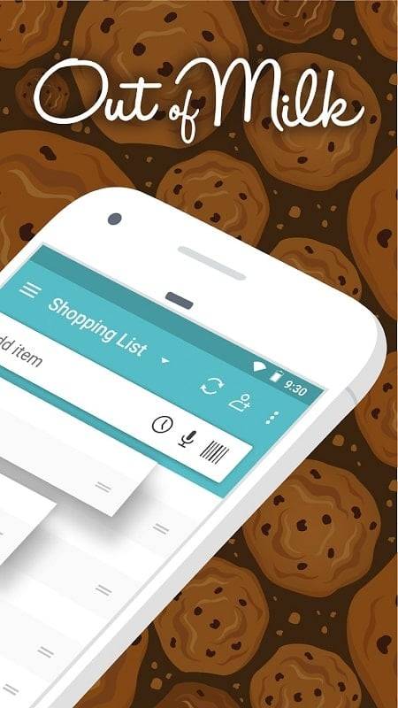 Grocery List App - Out of Milk экрана 3