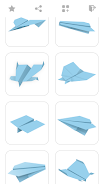 Origami Flying Paper Airplanes captura de pantalla 