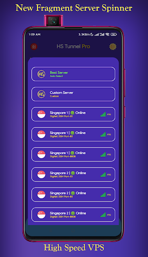 Screenshot HS Tunnel Pro - Unlimited VPN 2