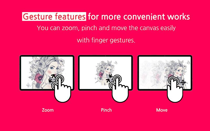 EasyCanvas -Graphic tablet App captura de pantalla 