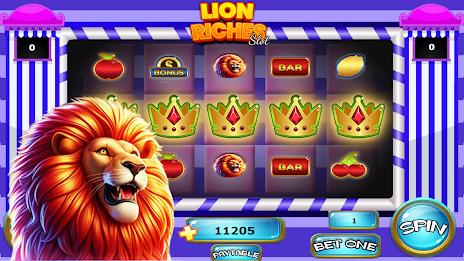 Lion Riches Slot Скриншот 2