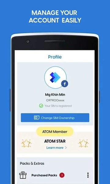 ATOM Store, Myanmar ဖန်သားပြင်ဓာတ်ပုံ 1