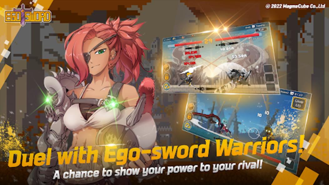 Ego Sword : Idle Hero Training Mod captura de pantalla 