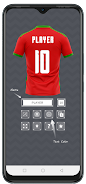 Football Jersey Kits designer captura de pantalla 