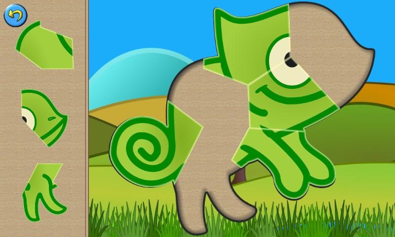 Dino Puzzle Games для детей экрана 2