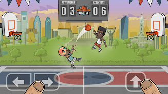 Basketball Battle ảnh chụp màn hình 2