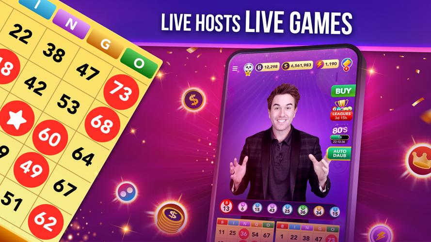 Live Play Bingo captura de pantalla 