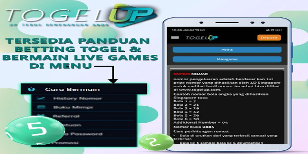 TogelUp Screenshot 2