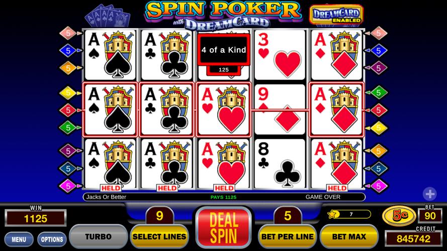 Spin Poker™ Casino Video Slots应用截图第3张