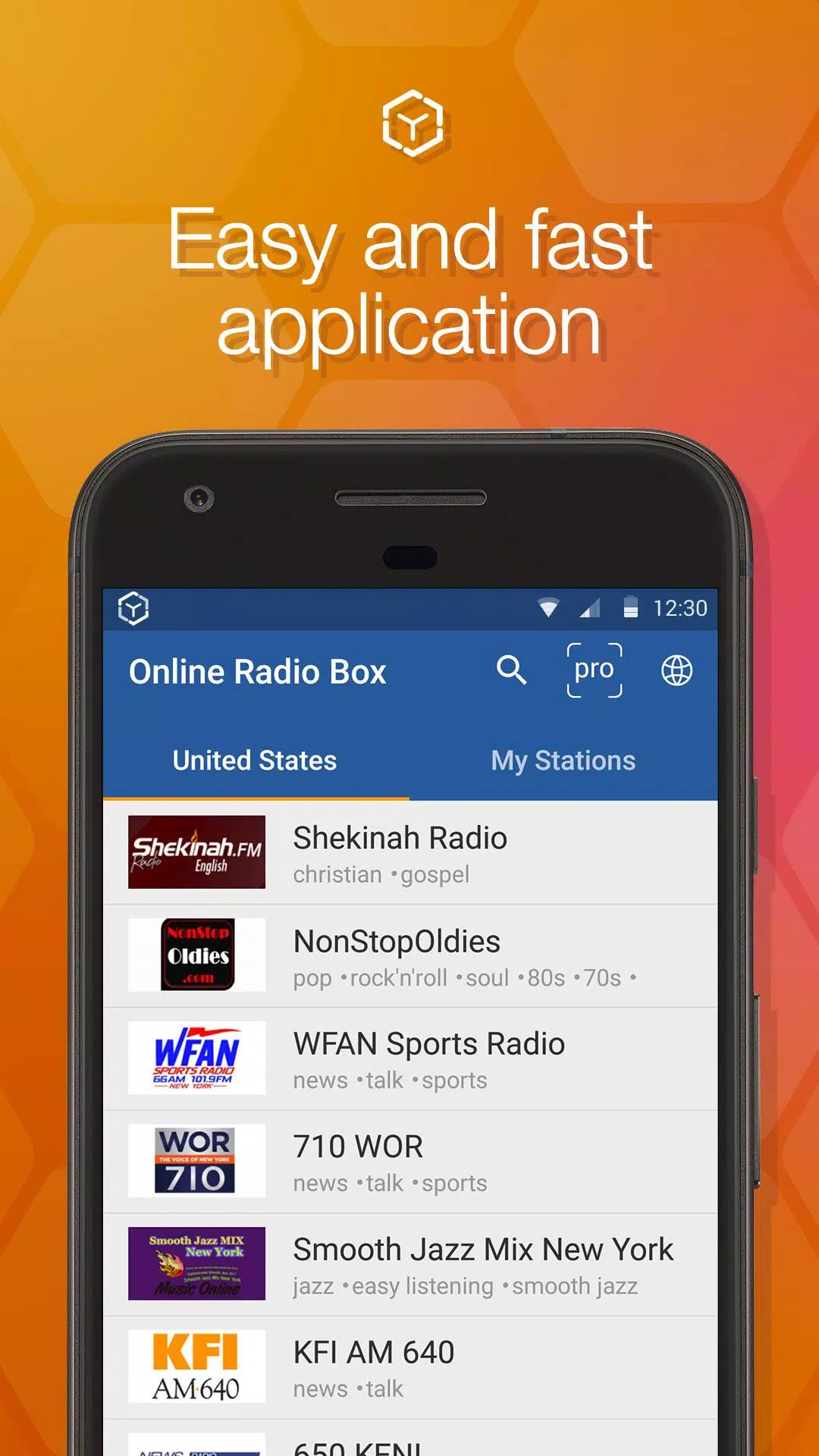 Online Radio Box screenshot 1