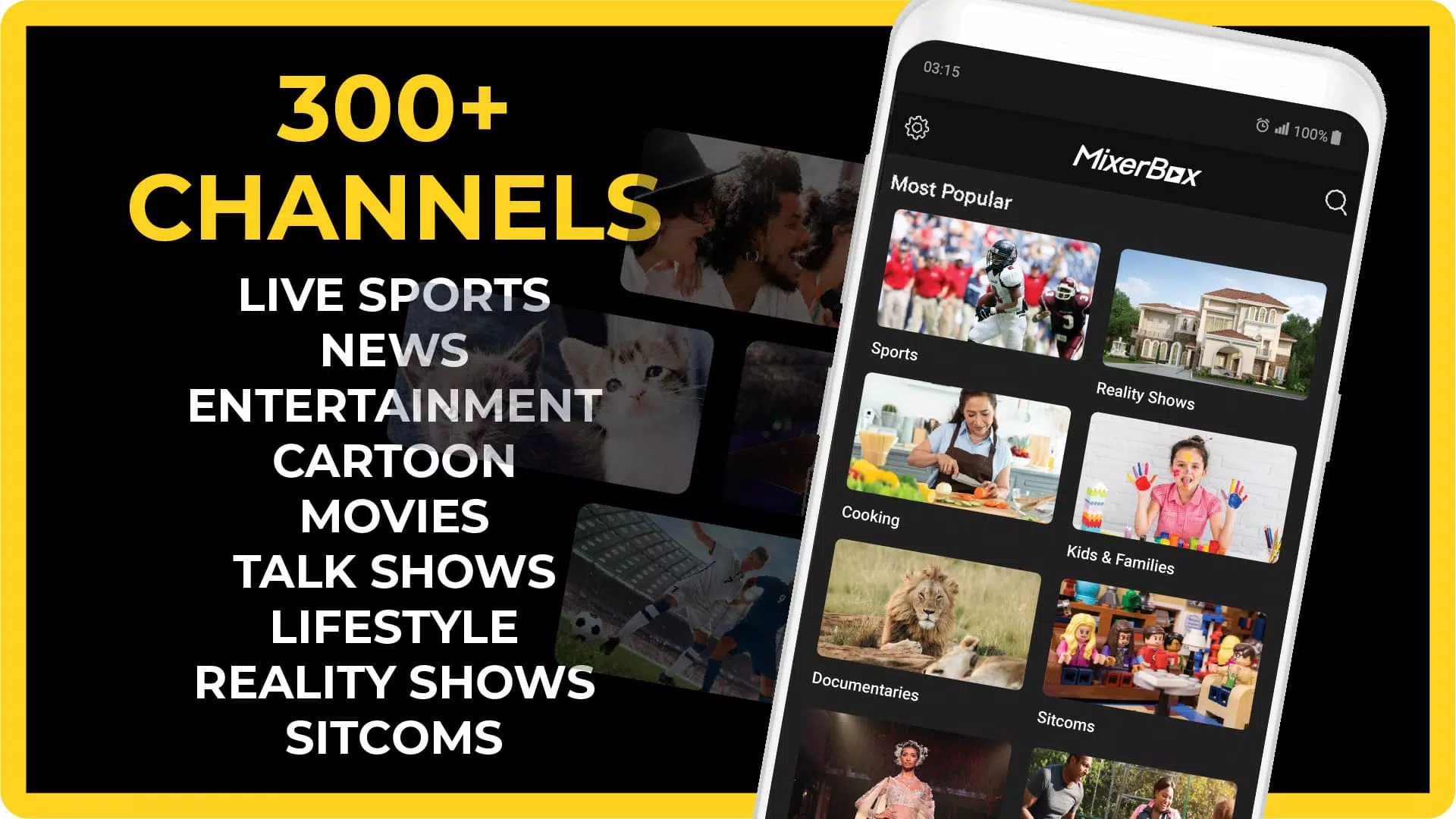 FREECABLE© TV App: Shows, News应用截图第2张