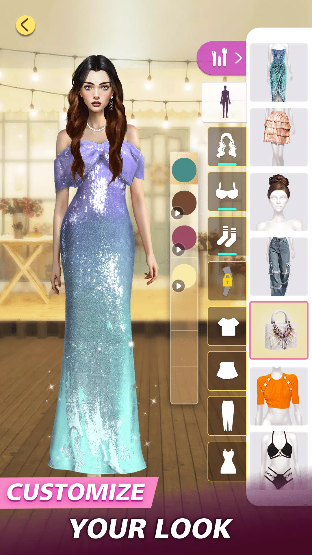 fashion dress up экрана 1