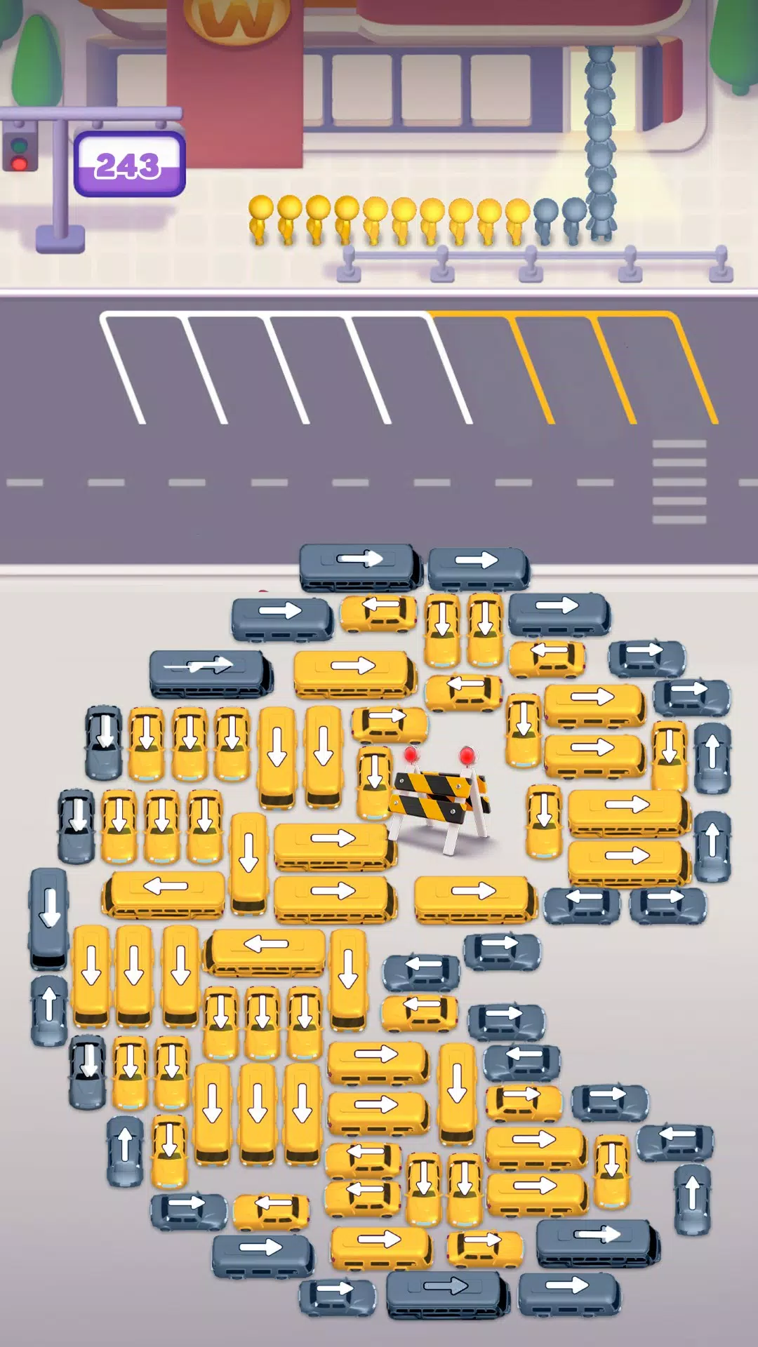 Screenshot Bus Away: Traffic Jam 3