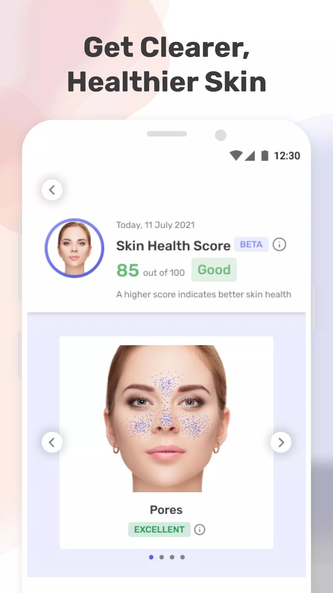 TroveSkin: Your Skincare Coach captura de pantalla 