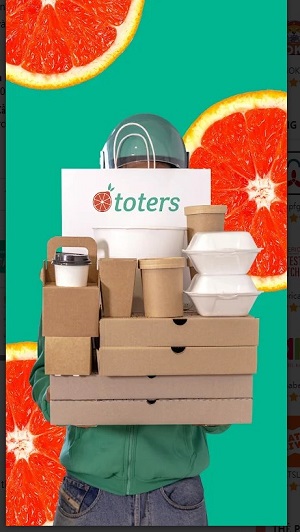 Screenshot Toters: Food Delivery & More 2