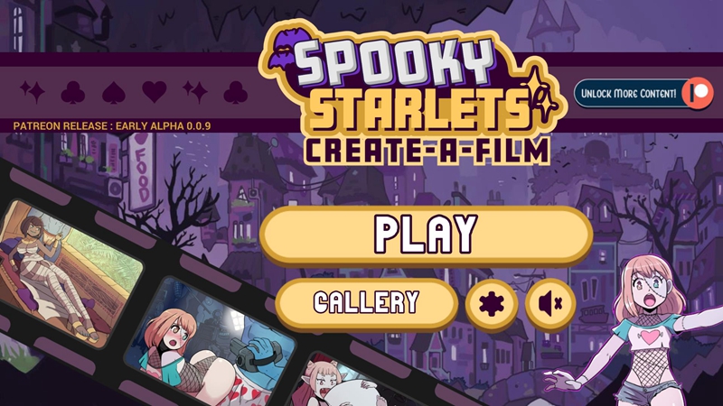 Spooky Starlets: Movie Maker Screenshot 3