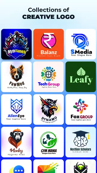 Logo Maker - Create 3D Logos ảnh chụp màn hình 1