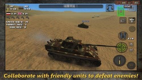 Attack on Tank : World Warfare Screenshot 2