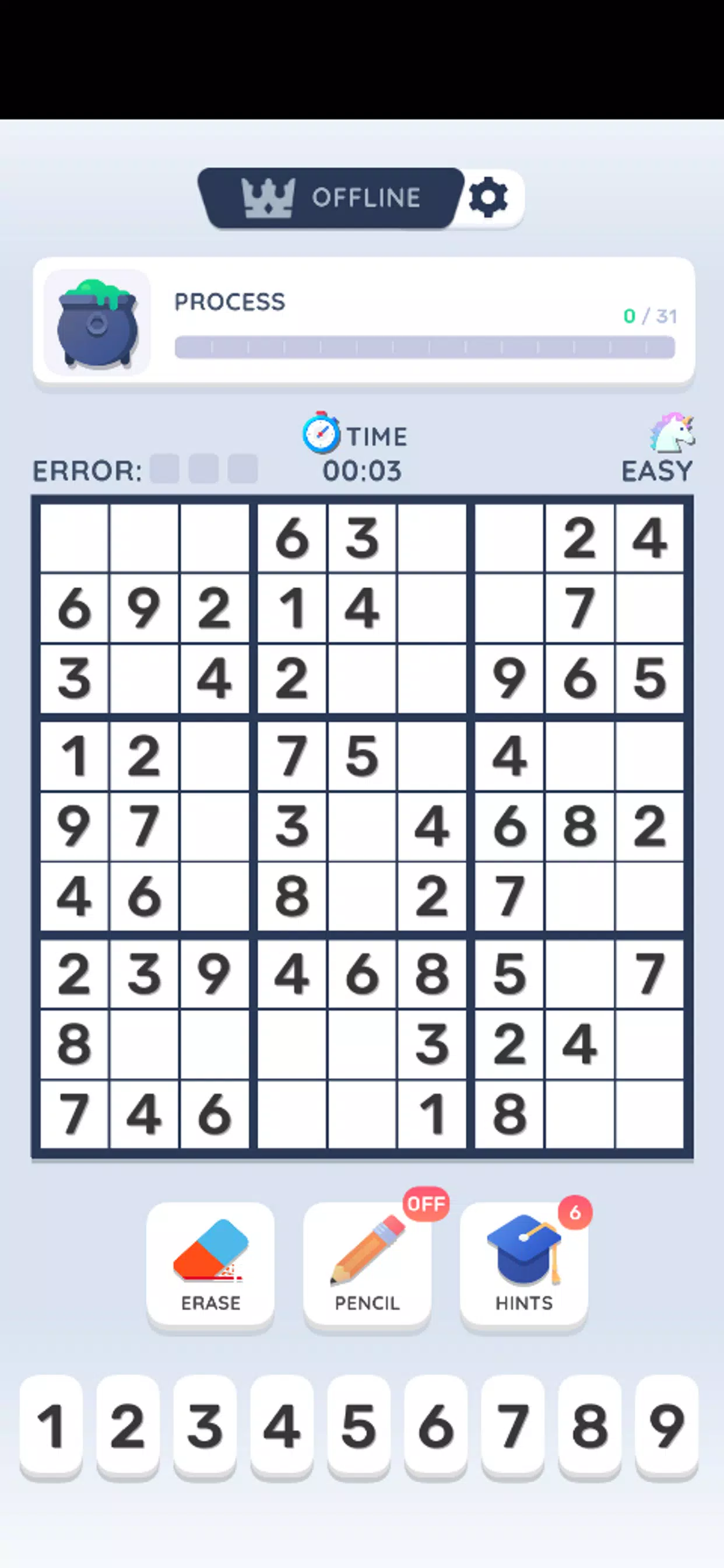 Screenshot Sudoku Online 2