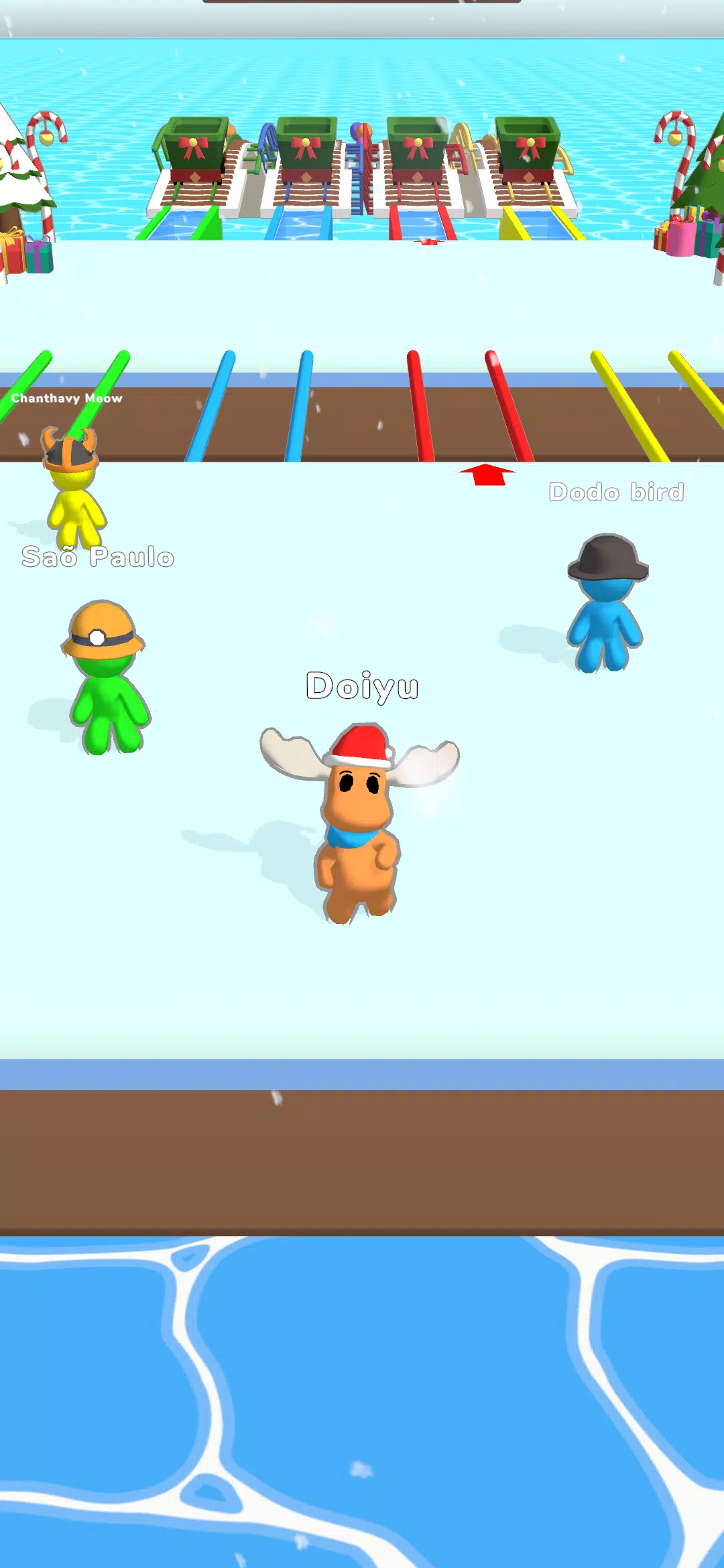 Ice Runner Battle: Snow Race screenshot 1