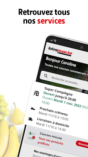 Intermarché – courses en ligne zrzut ekranu 1