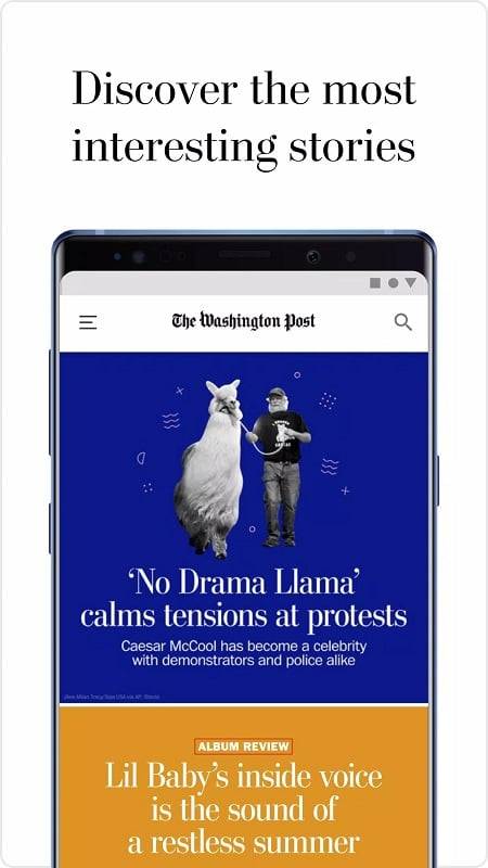 Washington Post ဖန်သားပြင်ဓာတ်ပုံ 3