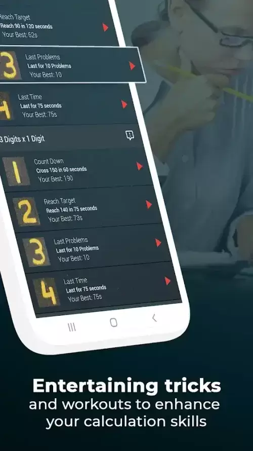 Math Tricks Workout Screenshot 3