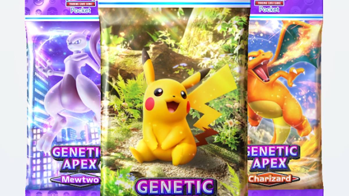 Pokemon TCG Pocket Lance les Packs Genetic Apex