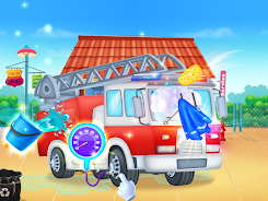 Truck wash games for boys ảnh chụp màn hình 3