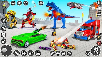 Robot Game Mobil pmk Car Games screenshot 4