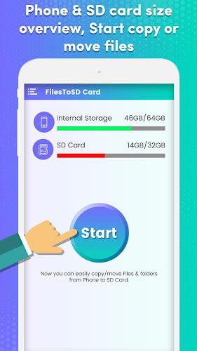 Transfer phone to SD Card – Fi Screenshot 1