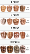 Man Abs Editor: Men Six pack, Screenshot 3