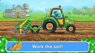 Screenshot Wheat Harvest: Farm Kids Games 4