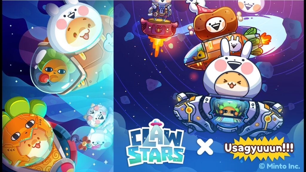 Claw Stars x USAGYUUUUN CROSSOVER เปิดตัววันนี้!