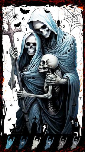 Death Park Coloring Games应用截图第1张