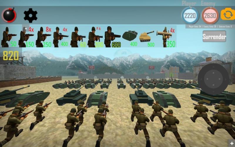 WORLD WAR II: SOVIET WARS RTS captura de pantalla 