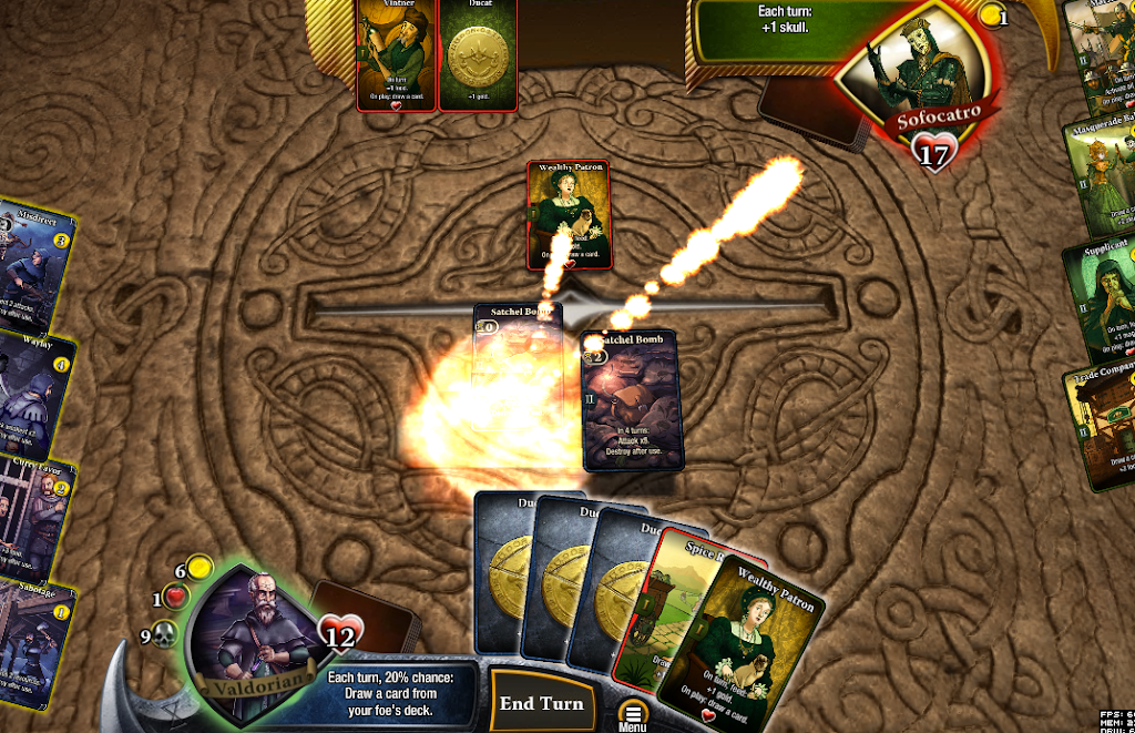 War of Omens Deck Builder Collectible Card Game screenshot 3