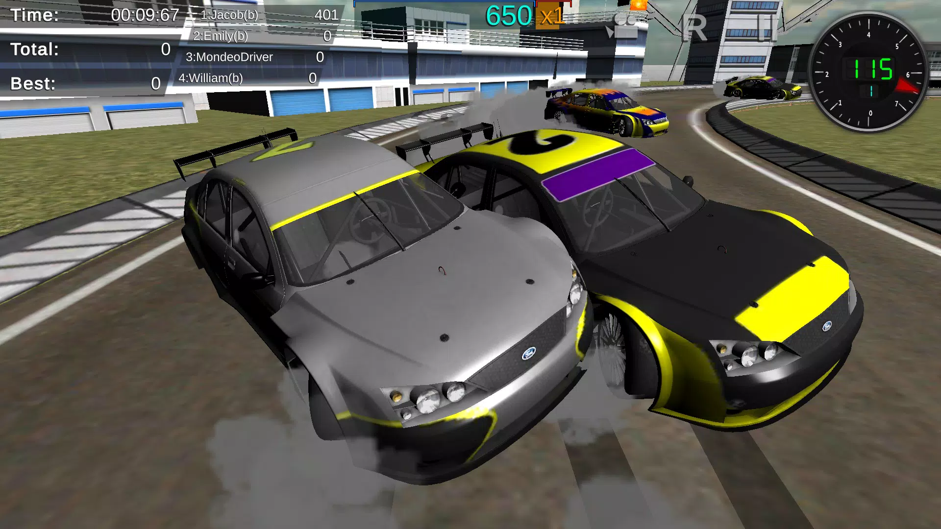 DriftZone: Mondeo Race Madness ảnh chụp màn hình 1