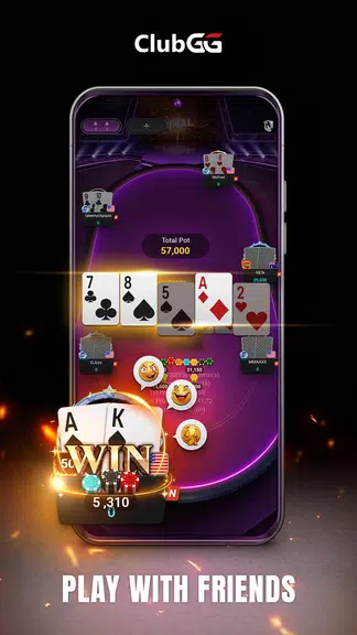 ClubGG Poker ဖန်သားပြင်ဓာတ်ပုံ 2