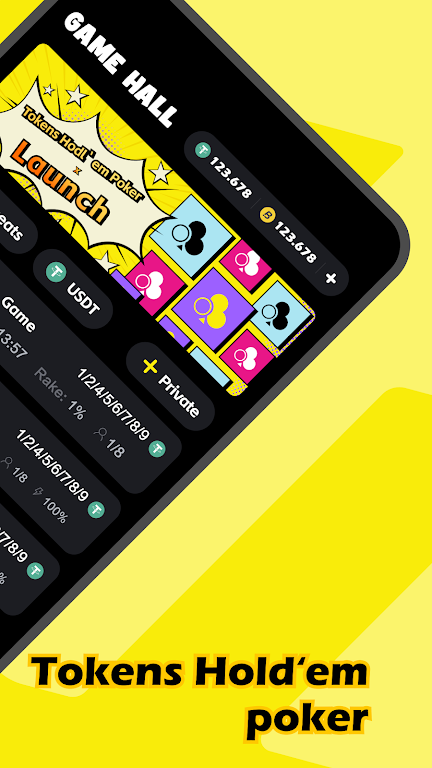 Tokens Hodl’em Poker Screenshot 2